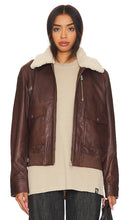 LAMARQUE Klemence Bomber Jacket in Chocolate
