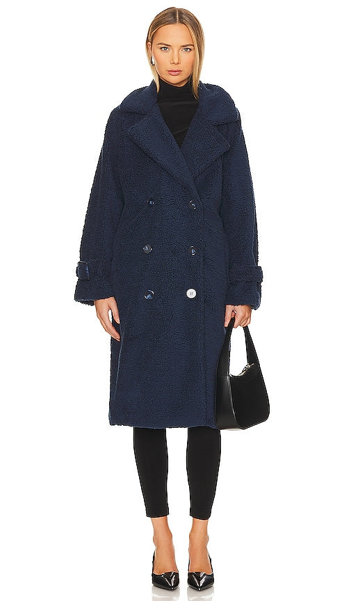 LAMARQUE Malani Coat in Navy