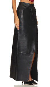 LAMARQUE Mariette Maxi Skirt in Black