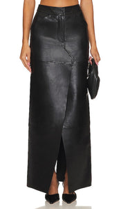 LAMARQUE Mariette Maxi Skirt in Black - LAMARQUE Jupe longue Mariette en noir - LAMARQUE Mariette 黑色长裙 - LAMARQUE Mariette Maxirock in Schwarz - LAMARQUE Mariette 맥시 스커트 - Gonna lunga LAMARQUE Mariette in nero