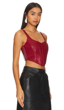 LAMARQUE Tabia Bustier Top in Red