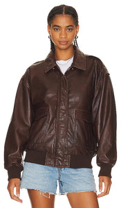 LAMARQUE Tatum Jacket in Chocolate
