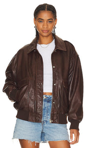 LAMARQUE Tatum Jacket in Chocolate