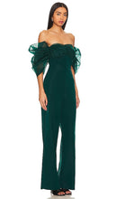 LAMARQUE Vladana Bustier Jumpsuit in Dark Green