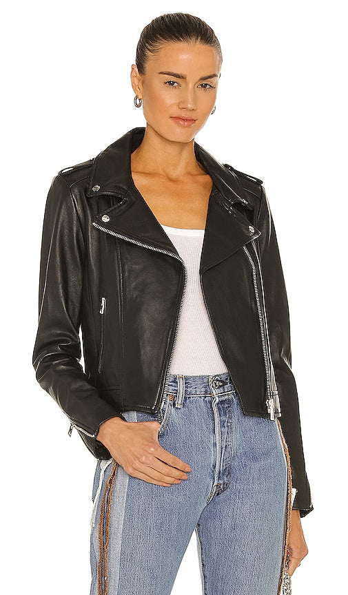 LAMARQUE Donna Jacket in Black - LAMARQUE Veste Donna en Noir - LAMARQUE Donna 黑色夹克 - LAMARQUE Donna Jacke in Schwarz - LAMARQUE 도나 재킷블랙 색상 - Giacca LAMARQUE Donna in Nero