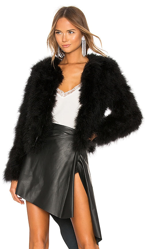 LAMARQUE Deora Jacket in Black - LAMARQUE Veste Deora en Noir - LAMARQUE Deora 黑色夹克 - LAMARQUE Deora Jacke in Schwarz - LAMARQUE 데오라 자켓블랙 색상 - Giacca LAMARQUE Deora in nero