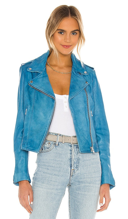 LAMARQUE Donna Jacket in Blue - LAMARQUE Veste Donna en Bleu - LAMARQUE Donna 蓝色夹克 - LAMARQUE Donna Jacke in Blau - LAMARQUE Donna 자켓블루 색상 - Giacca LAMARQUE Donna in Blu
