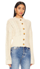 L'Academie Eleni Knit Sweater in Cream