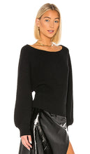 L'Academie Indre Sweater in Black