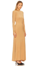 L'Academie Kyma Maxi Dress in Taupe
