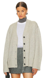 L'Academie Nalo Cardigan in Grey