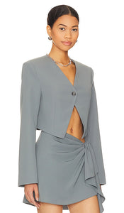 L'Academie Neptune Blazer in Grey