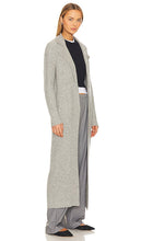 L'Academie Patrice Long Cardigan in Grey