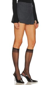 L'Academie Sloan Skort in Grey
