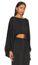 L'Academie Thais Top in Black