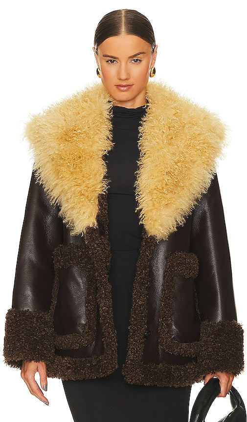 L'Academie x Bridget Rohena Jacket in Chocolate