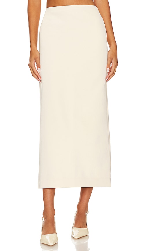 L'Academie x Marianna Dionira Maxi Skirt in Beige - Jupe longue L'Academie x Marianna Dionira en beige - L'Academie x Marianna Dionira 米色长裙 - L'Academie x Marianna Dionira Maxirock in Beige - L'Academie x Marianna Dionira 맥시 스커트 베이지 색상 - Gonna lunga L'Academie x Marianna Dionira in beige