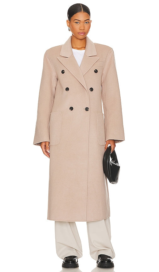 L'Academie x Marianna Paloma Coat in Beige