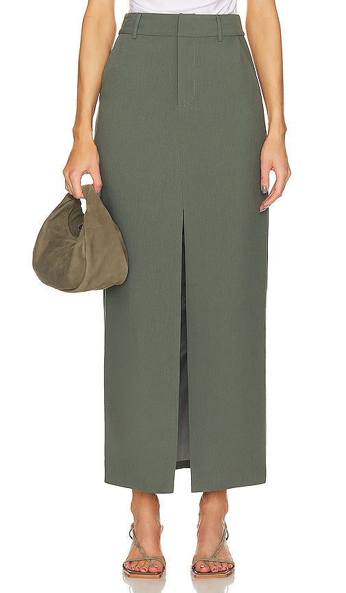 LBLC The Label Tess Skirt in Green - LBLC The Label - Jupe Tess en vert - LBLC The Label Tess 绿色半身裙 - LBLC The Label Tess Rock in Grün - LBLC THE LABEL TESS 스커트 - Gonna LBLC The Label Tess in verde