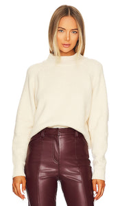 LBLC The Label Margaux Sweater in Cream - LBLC The Label Pull Margaux en crème - LBLC The Label Margaux 奶油色毛衣 - LBLC The Label Margaux Pullover in Creme - LBLC The Label Margaux 스웨터크림 색상 - Maglione LBLC The Label Margaux in crema