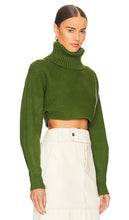 L'Academie Maven Crop in Green