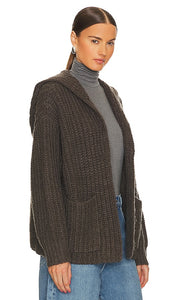 L'Academie Zaylie Cardigan in Grey