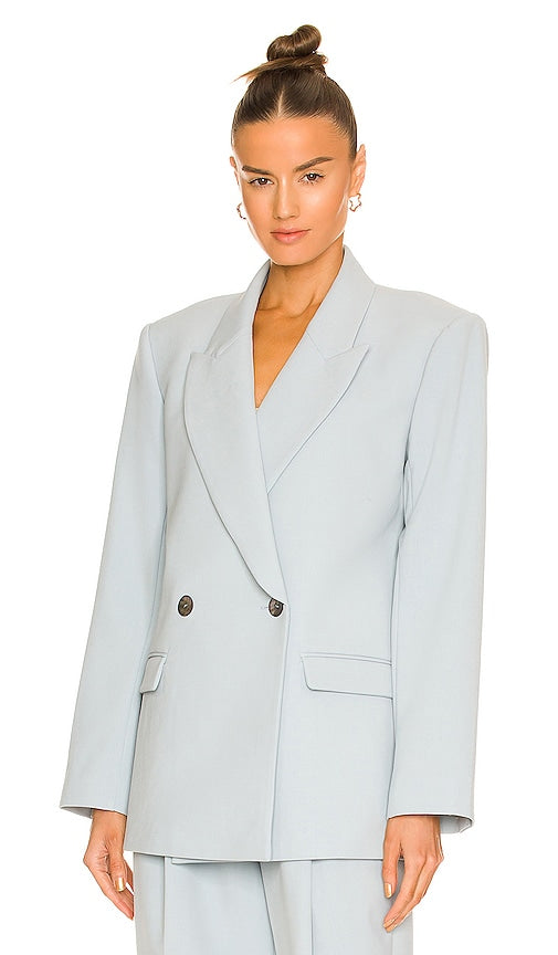 L'Academie Kaya Blazer in Baby Blue