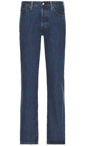 LEVI'S Straight 501 Stonewash Jean in Blue