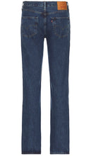 LEVI'S Straight 501 Stonewash Jean in Blue