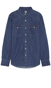 LEVI'S Barstow Western Standard Shirt in Blue