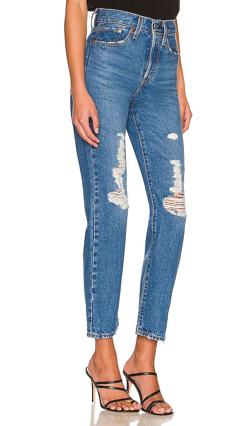 LEVI'S Wedgie Straight in Blue