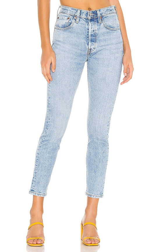 LEVI'S 501 Skinny in Denim-Light - LEVI'S 501 Skinny en denim clair - LEVI'S 501 浅牛仔紧身裤 - LEVI'S 501 Skinny in Denim-Light - LEVI'S 501 스키니 진 라이트 데님 - LEVI'S 501 Skinny in denim chiaro