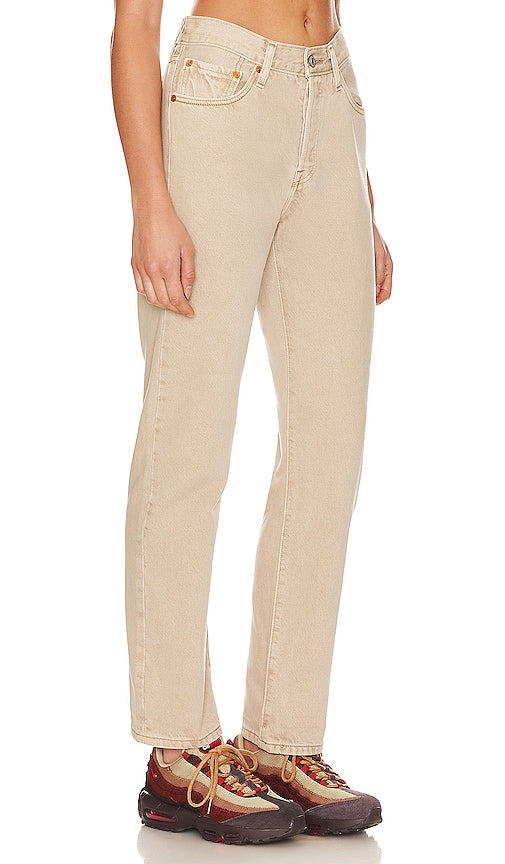 LEVI'S 501 Straight in Beige