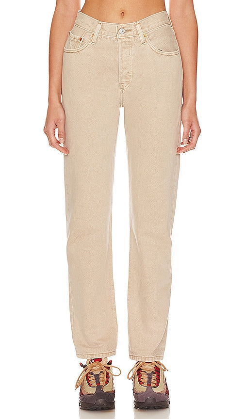 LEVI'S 501 Straight in Beige - LEVI'S 501 droit en beige - LEVI'S 501 米色直筒裤 - LEVI'S 501 Straight in Beige - LEVI'S 501 스트레이트 베이지 색상 - LEVI'S 501 Dritto in Beige