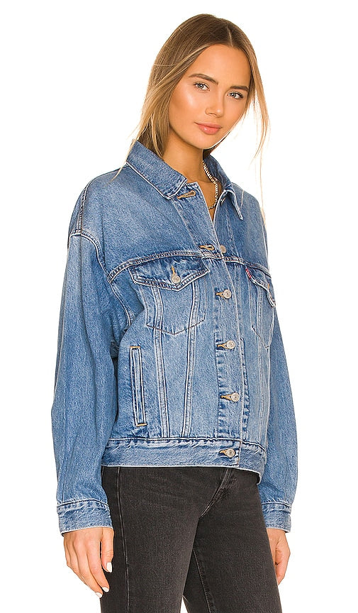 LEVI'S 90s Trucker in Denim-Medium
