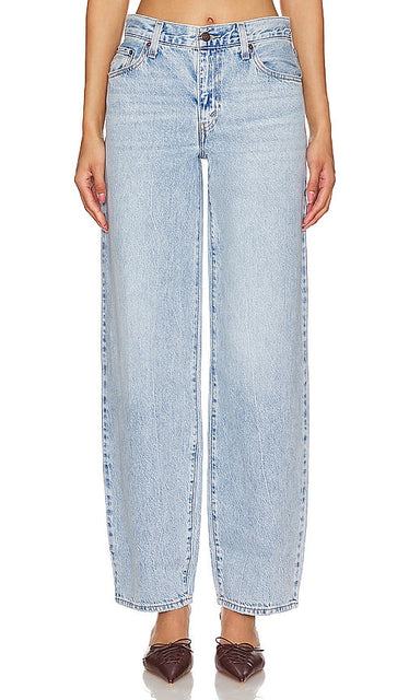 LEVI'S Baggy Dad Straight in Blue - LEVI'S Baggy Dad droit en bleu - LEVI'S 蓝色宽松爸爸直筒裤 - LEVI'S Baggy Dad Straight in Blau - LEVI'S 배기 대드 스트레이트 블루 색상 - LEVI'S Baggy Dad dritto in blu