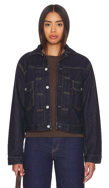 LEVI'S MIJ Classic Type II Jacket in Blue - Veste LEVI'S MIJ Classic Type II en bleu - LEVI'S MIJ 蓝色经典 Type II 夹克 - LEVI'S MIJ Classic Type II Jacke in Blau - LEVI'S MIJ 클래식 타입 II 재킷 블루 색상 - Giacca LEVI'S MIJ Classic Type II in blu