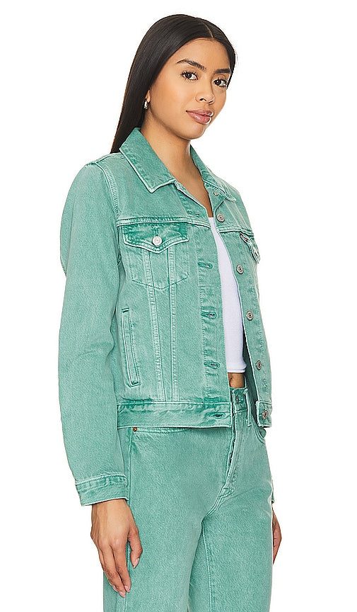 LEVI'S Original Trucker in Green