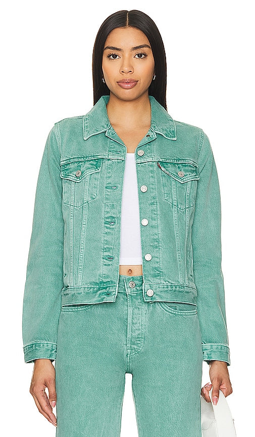 LEVI'S Original Trucker in Green