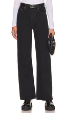 LEVI'S Ribcage Wide in Black - LEVI'S Cage thoracique large en noir - LEVI'S 黑色宽胸裤 - LEVI'S Ribcage Wide in Schwarz - LEVI'S 립케이지 와이드 블랙 색상 - Gabbia toracica ampia LEVI'S in nero