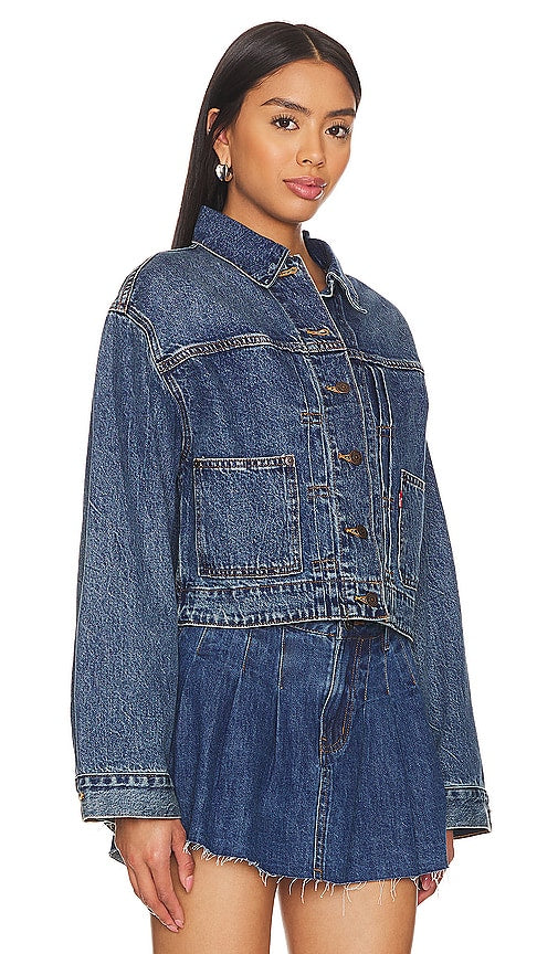 LEVI'S Tailored 90s Trucker in Blue