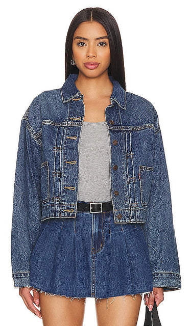 LEVI'S Tailored 90s Trucker in Blue