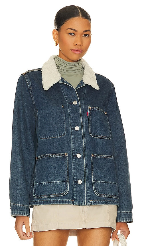 LEVI'S Warm Chore Coat in Blue