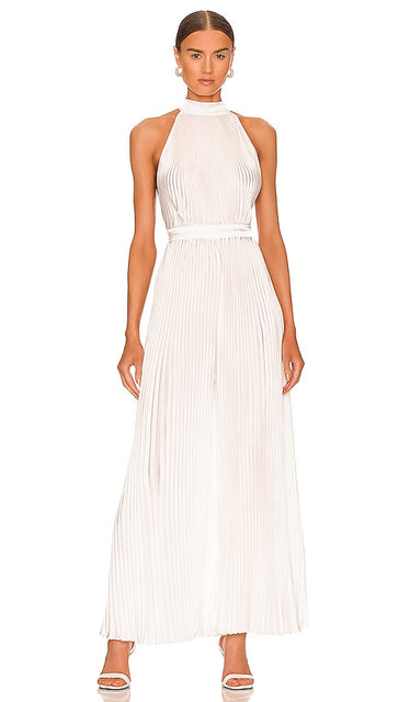 L'IDEE Cinema Jumpsuit in White - Combinaison Cinéma L'IDEE en Blanc - L'IDEE 白色电影连身裤 - L'IDEE Cinema Jumpsuit in Weiß - L'IDEE 시네마 점프수트 - Tuta da cinema L'IDEE in bianco