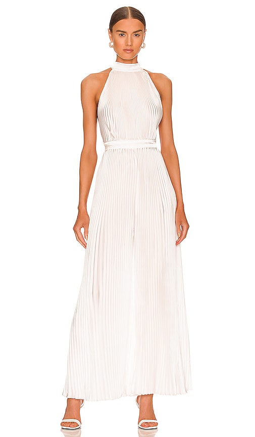 L'IDEE Cinema Jumpsuit in White - Combinaison Cinéma L'IDEE en Blanc - L'IDEE 白色电影连身裤 - L'IDEE Cinema Jumpsuit in Weiß - L'IDEE 시네마 점프수트 - Tuta da cinema L'IDEE in bianco