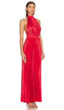 L'IDEE Cinema Low Back Jumpsuit in Red