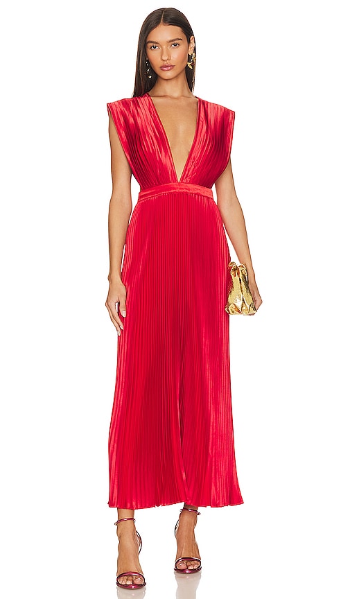 L'IDEE Gala Gown in Red - Robe de Gala L'IDEE en Rouge - L'IDEE 红色晚礼服 - L'IDEE Galakleid in Rot - L'IDEE 갈라 가운 레드 색상 - Abito da gala L'IDEE in rosso