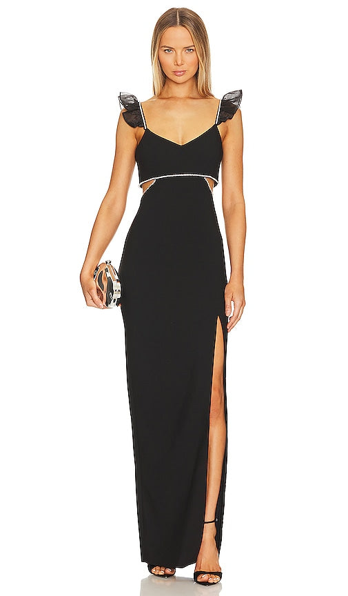 LIKELY Breonna Gown in Black - Robe LIKELY Breonna en noir - 可能是 Breonna 黑色礼服 - Wahrscheinliches Breonna-Kleid in Schwarz - LIKELY breonna 가운 블랙 색상 - PROBABILE Abito Breonna in nero