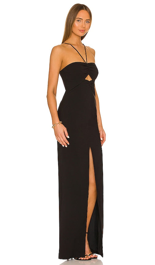 LIKELY Rocky Gown in Black