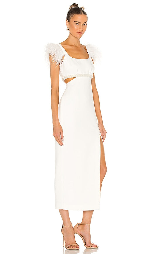 LIKELY Taliah Gown in White